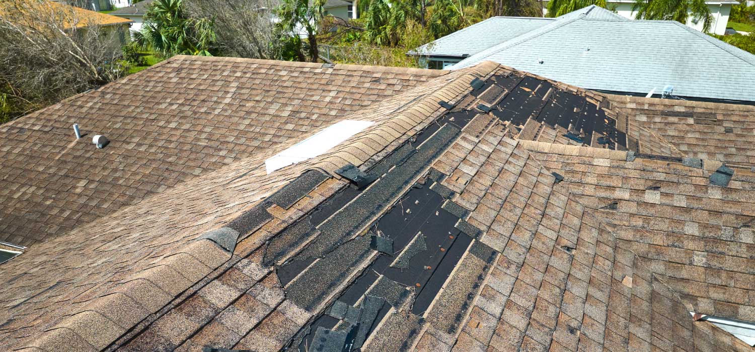 Roof damage